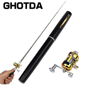 Pocket-Size Telescopic Fishing Rod โ Portable & Lightweight