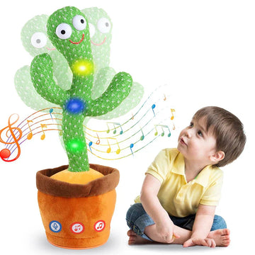 Animated Dancing & Talking Cactus โ Fun Interactive Plush