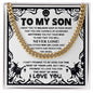 Son - Cuban Link Chain - Win or Learn