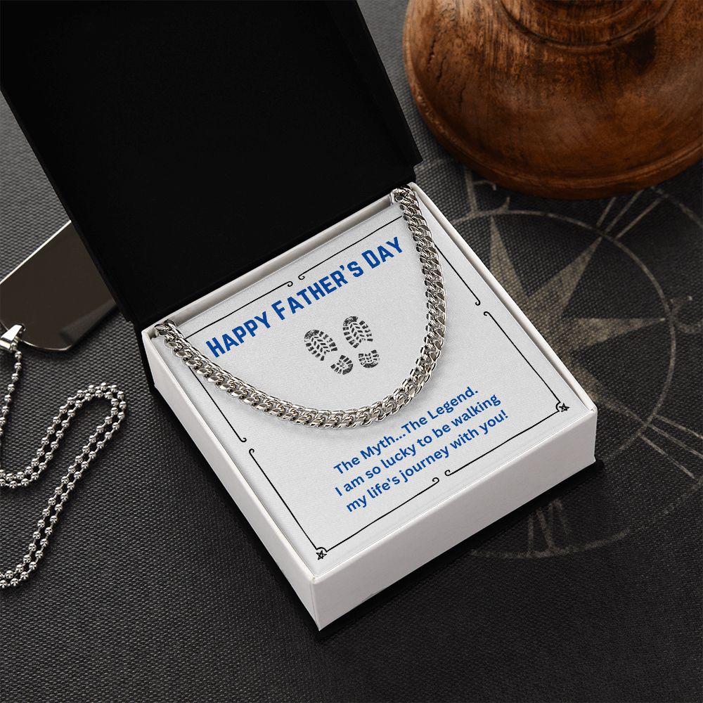 Happy Father's Day - Cuban Link Chain