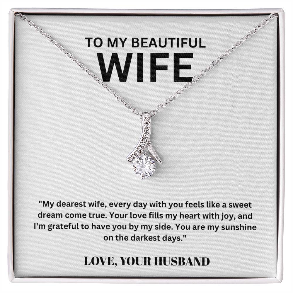 TO MY BEAUTIFUL WIFE