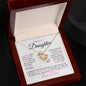 To my precious DaughterI love knot necklace