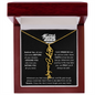 Graduation Gift-No Rain No Flowers personalized Birth Flower Necklace