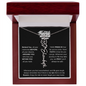 Graduation Gift-No Rain No Flowers personalized Birth Flower Necklace