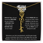 Graduation Gift-No Rain No Flowers personalized Birth Flower Necklace
