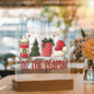 'Tis the Season - Christmas - Acrylic plaque/ LED