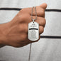 GRANDSON DOG TAG