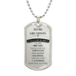 GRANDSON DOG TAG
