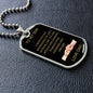 Son - Dog Tag - Fist Bump