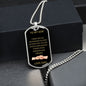 Son - Dog Tag - Fist Bump