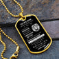 LION DOG TAG