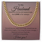 To My Husband - Cuban Link Chain