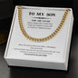 Cuban Link Chain To My Son