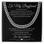 To My BOYFRIEND - Cuban Link Chain