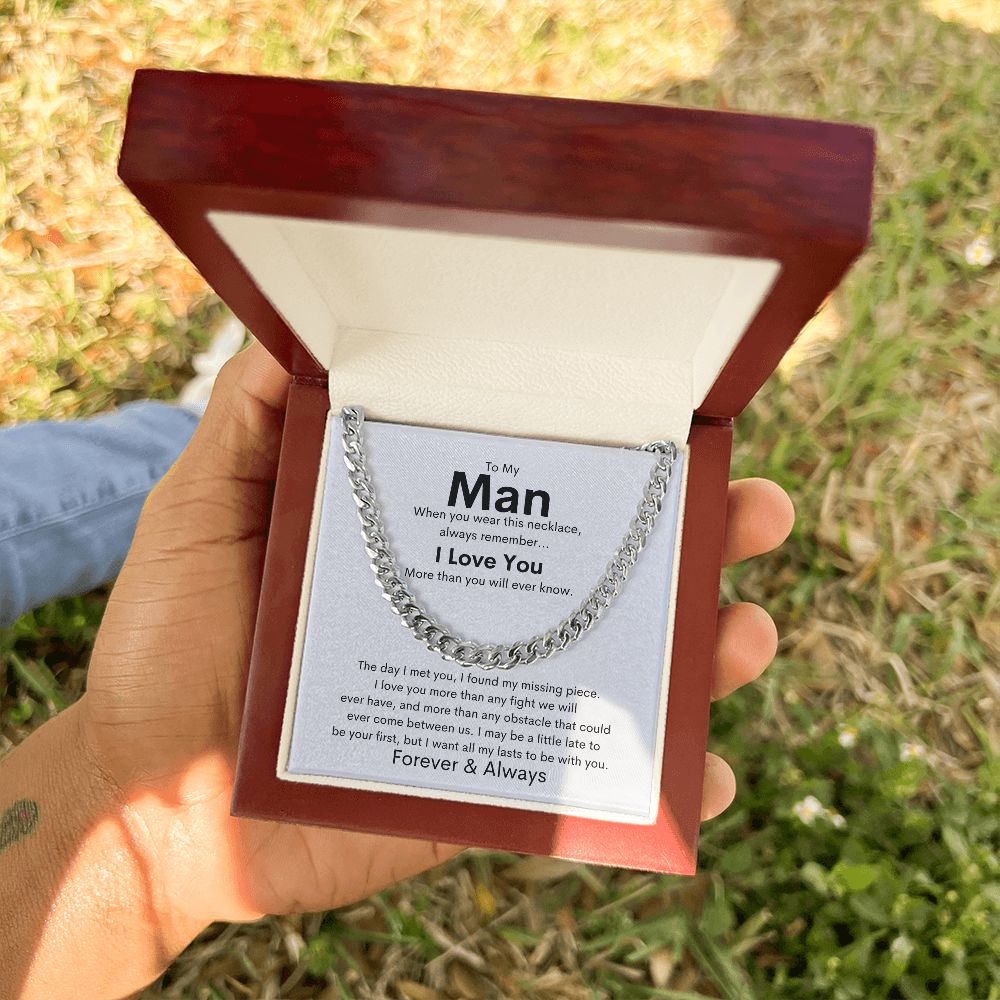 To My Man - Cuban Link Chain