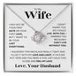 To My Wife Love Knot