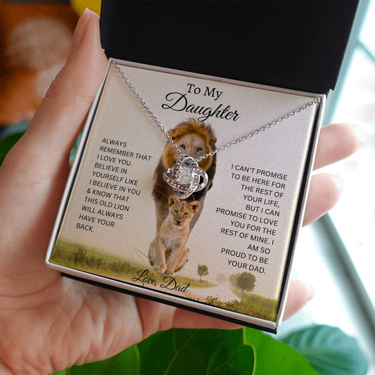 To My Daughter - This Old Lion - Love Knot