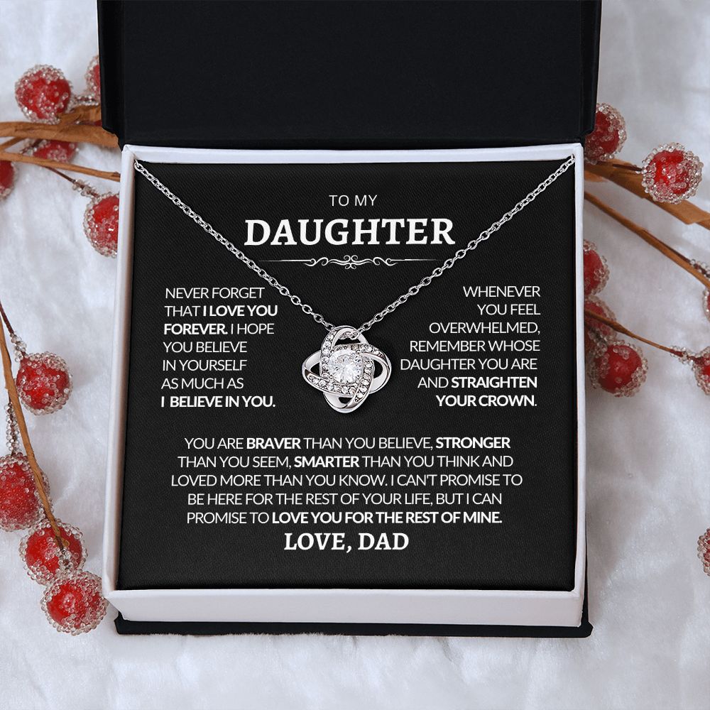 To my Daughter love Dad