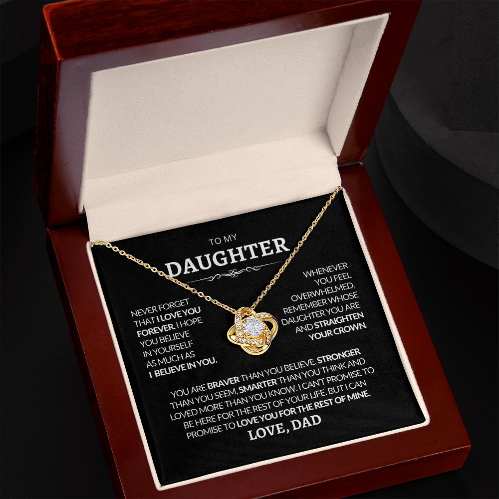 To my Daughter love Dad