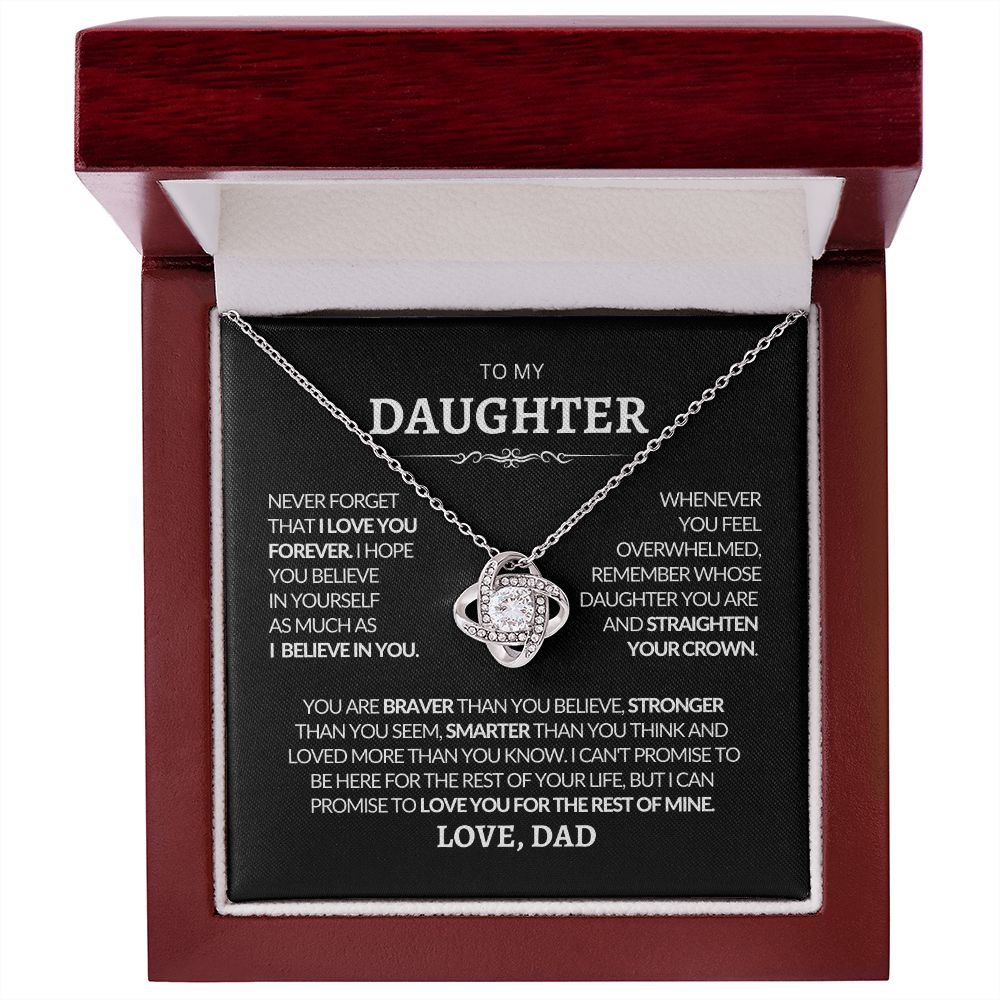 To my Daughter love Dad