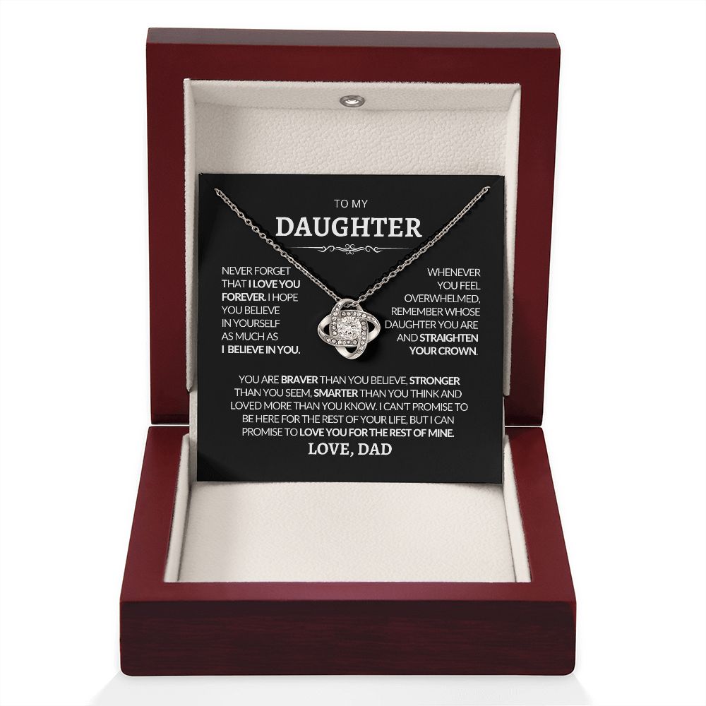 To my Daughter love Dad