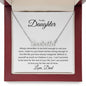 Daughter Name Necklace - Love Dad