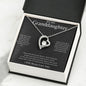 Granddaughter Forever Heart Necklace