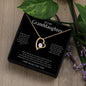 Granddaughter Forever Heart Necklace