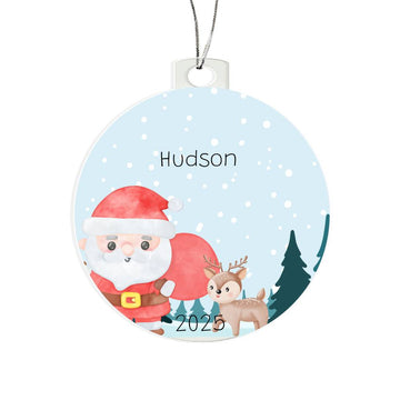 Personalized kids christmas Ornament