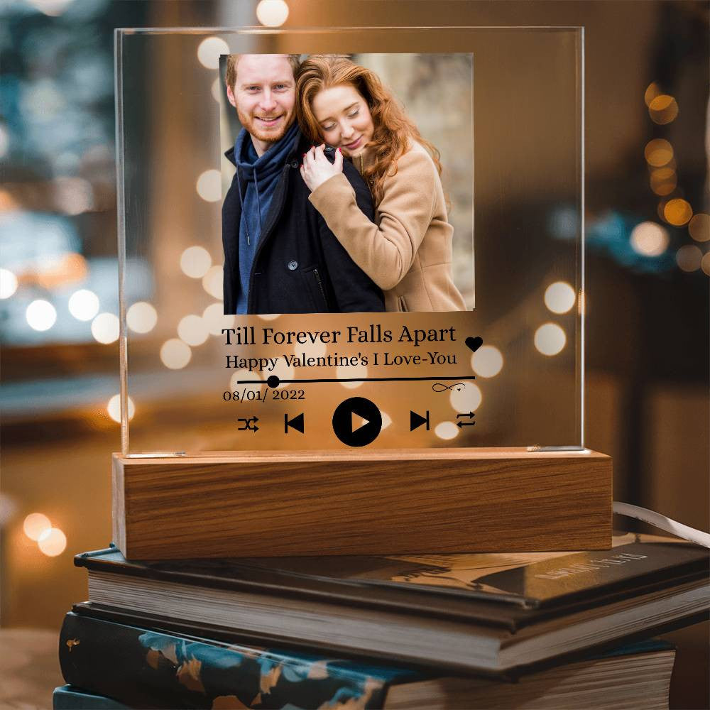 Personalized song Acrylic Plaque