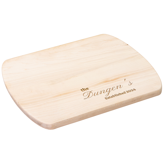 Personalized Family Cutting Board