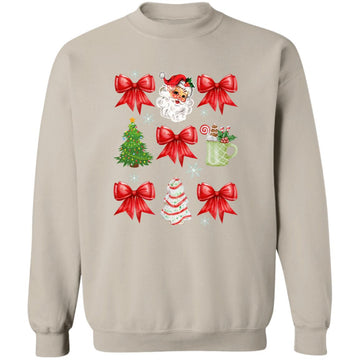 Christmas Coquette Bow T-Shirt and Sweatshirt