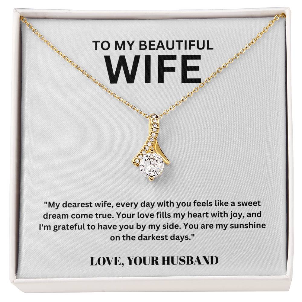 TO MY BEAUTIFUL WIFE