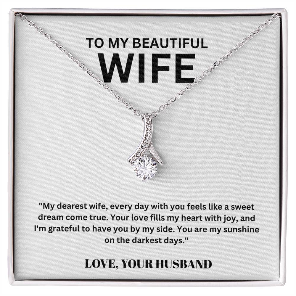 TO MY BEAUTIFUL WIFE