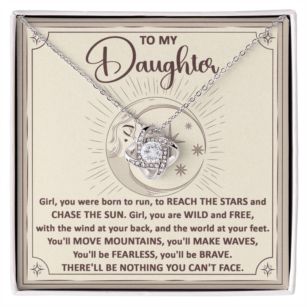 Daughter - Chase the Sun - Love Knot Necklace