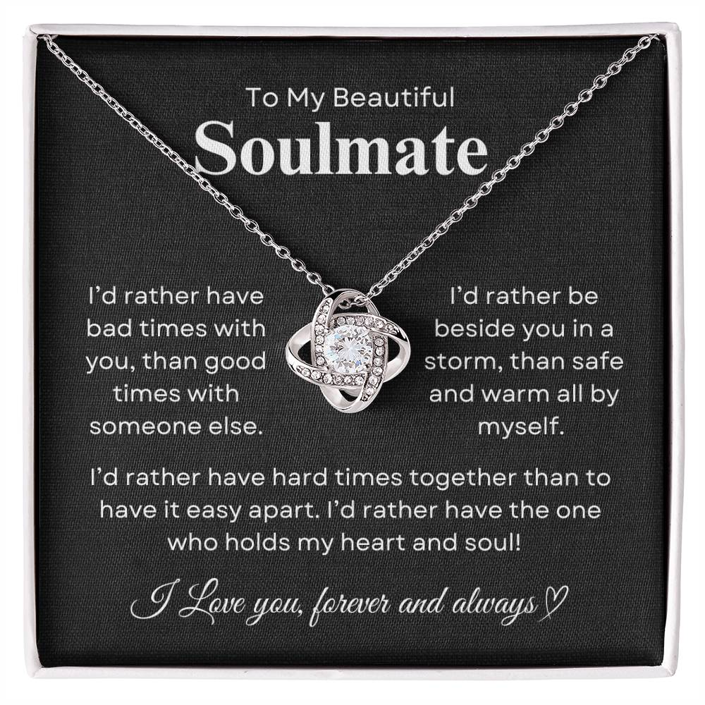 Beautiful Soulmate | Loveknot Necklace