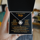 Heartfelt Gift for Wife – Romantic Jewelry with Message Card