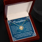 Daughter - Keep Moving Forward - Love Knot Necklace