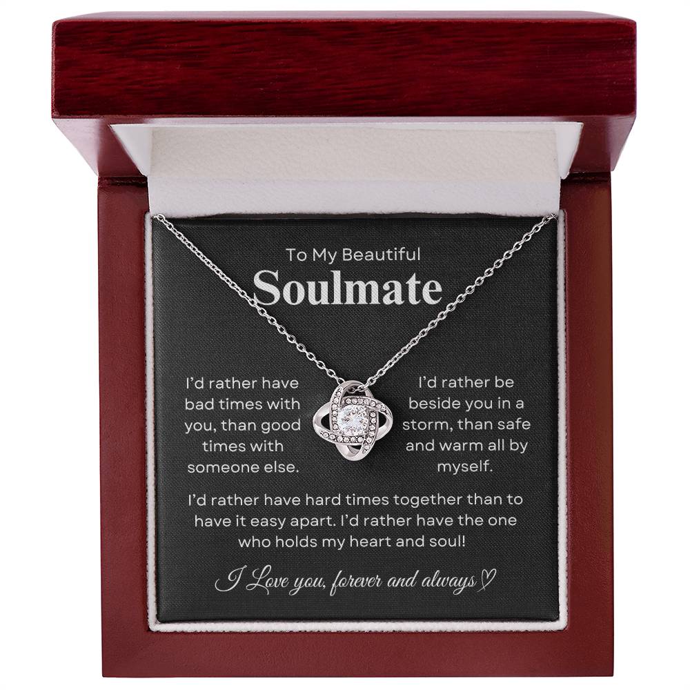 Beautiful Soulmate | Loveknot Necklace