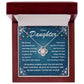 Daughter - Keep Moving Forward - Love Knot Necklace