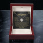 To My Daughter-I WILL ALWAYS BE YOR BIGGEST FAN- LOVE KNOT NECKLACE