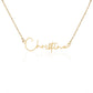 Personalized  name necklace -B