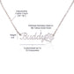 Paw Print Name Necklace