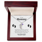 Custom Baby Feet Necklace with Birthstone