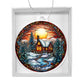 Christmas house acrylic Ornament