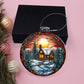 Christmas house acrylic Ornament