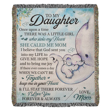 To My Daughter Blanket