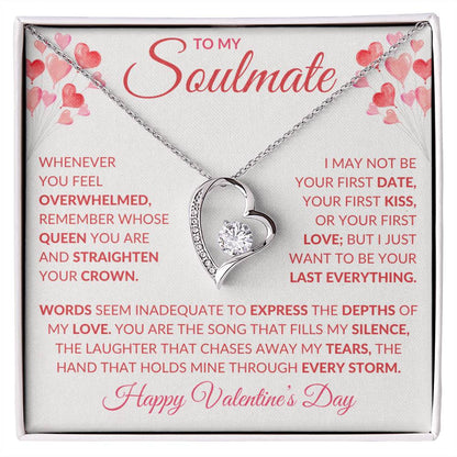 To my Soulmate Forever Love necklace