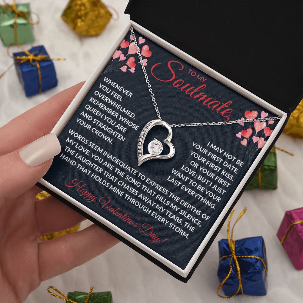 To My Soulmate Forever Love Necklace