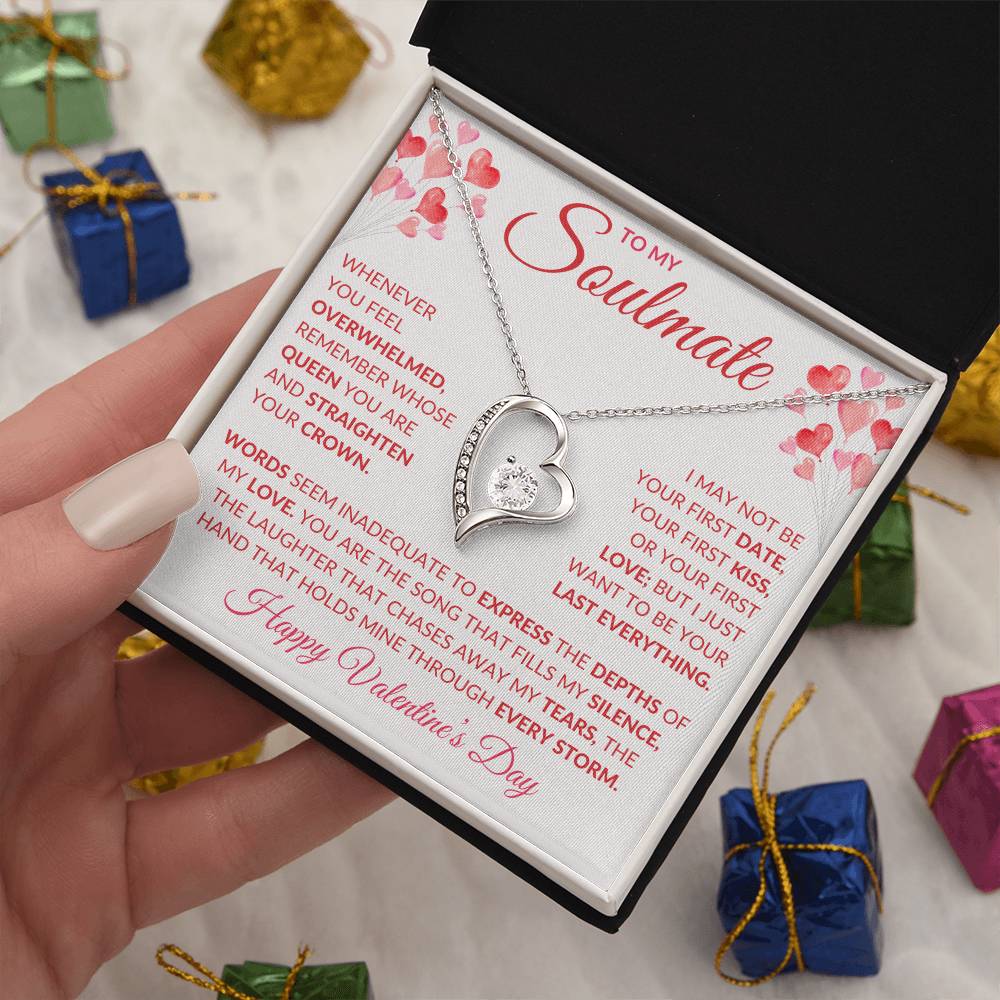 To my Soulmate Forever Love necklace